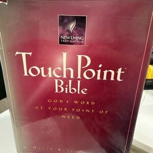 Touch Point Bible New living Translation Tyndale Publisher 1996 Reference Bible